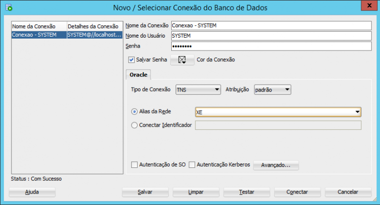 ORACLE Criando Tablespace Usu rio E Tabela SCHEMA Gianfratti